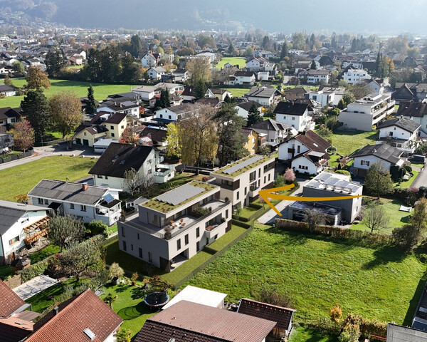 2-Zimmer-Terrassenwohnung in Altach - Ruhelage / Top A3