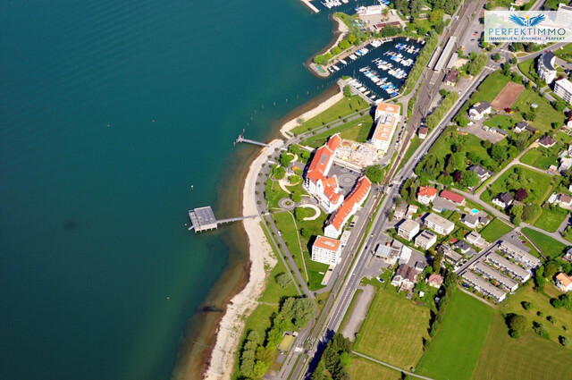 Baugrundstück in Lochau: direkt hinter dem Kaiserstrand und nur einen Steinwurf vom Bodensee entfernt