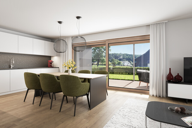 Ihr neues Zuhause: Exklusiv – Stilvoll – Lebensnah! 2-Zimmer-Gartenwohnung Top 02