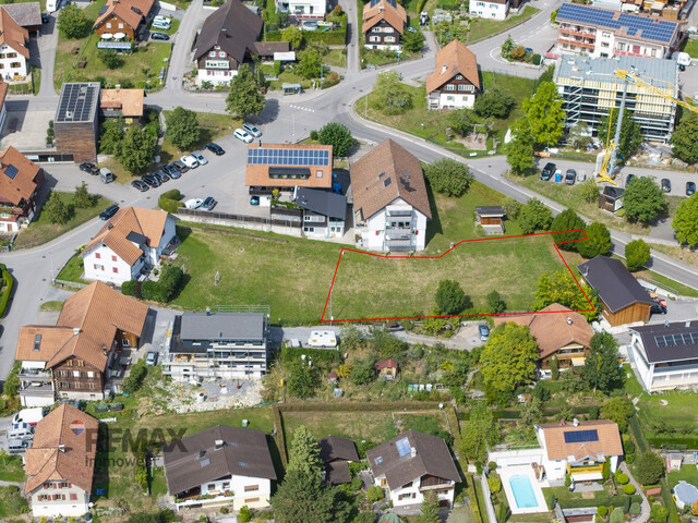 Attraktives Wohngrundstück in Fraxern mit einer Grundstücksgröße von ca. 934 m²