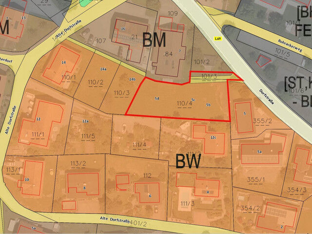 Attraktives Wohngrundstück in Fraxern mit einer Grundstücksgröße von ca. 934 m²