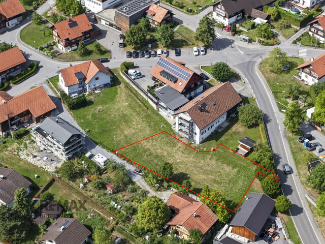 Attraktives Wohngrundstück in Fraxern mit einer Grundstücksgröße von ca. 934 m²