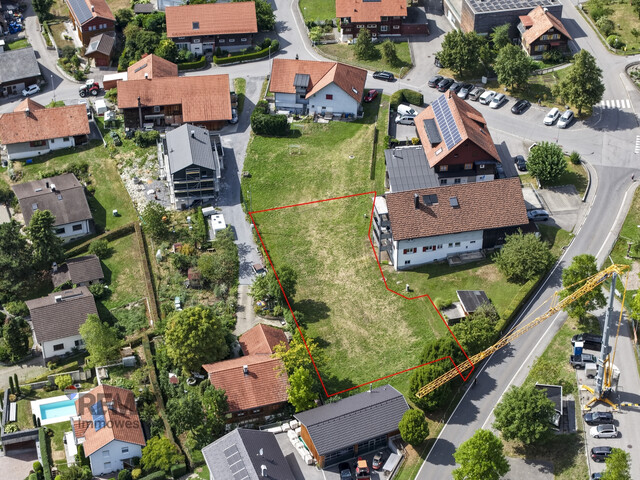 Attraktives Wohngrundstück in Fraxern mit einer Grundstücksgröße von ca. 934 m²