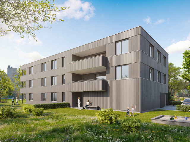 Entspannt wohnen, modern leben. 3-Zimmer-Dachgeschoss-Wohnung W07