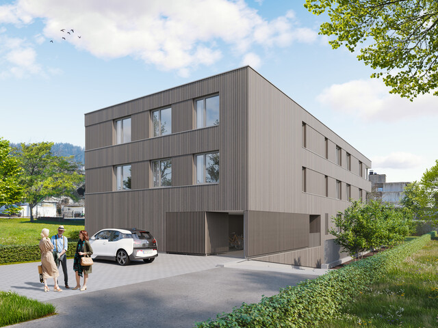 Entspannt wohnen, modern leben. 3-Zimmer-Dachgeschoss-Wohnung W07