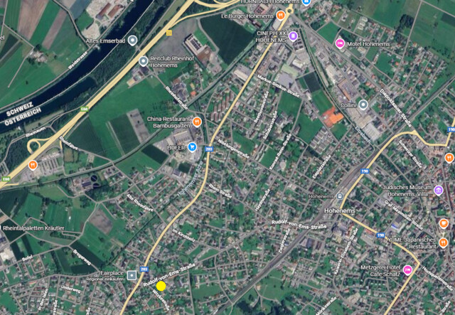 Ideal geschnittenes Baugrundstück - 670 m² in Hohenems