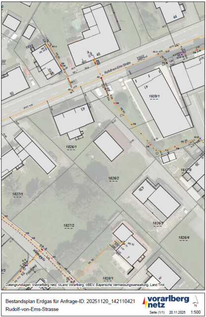 Ideal geschnittenes Baugrundstück - 670 m² in Hohenems