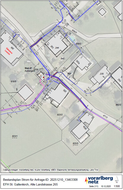 Ideal geschnittenes Baugrundstück - 670 m² in Hohenems