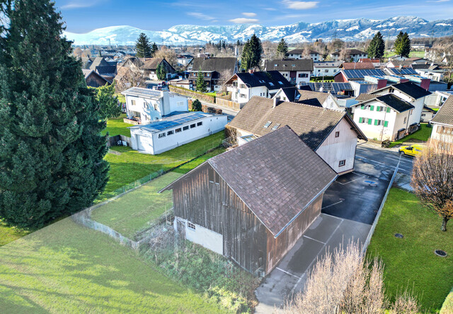 Ideal geschnittenes Baugrundstück - 670 m² in Hohenems