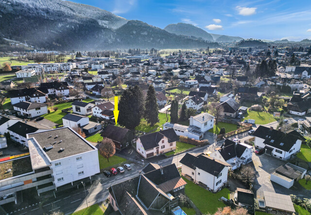 Ideal geschnittenes Baugrundstück - 670 m² in Hohenems