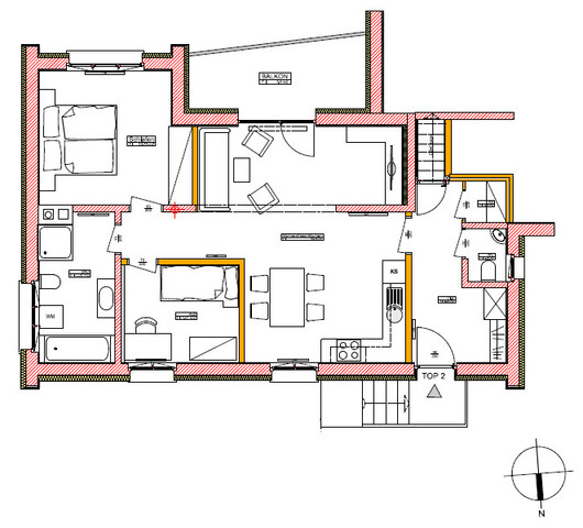 Batschuns: 3-Zimmerwohnung mit herrlichem Ausblick