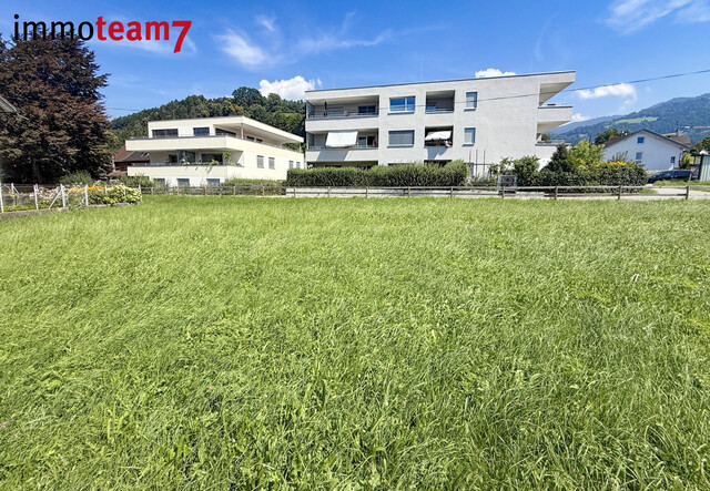 Einmalige Gelegenheit Grundstück in Röthis