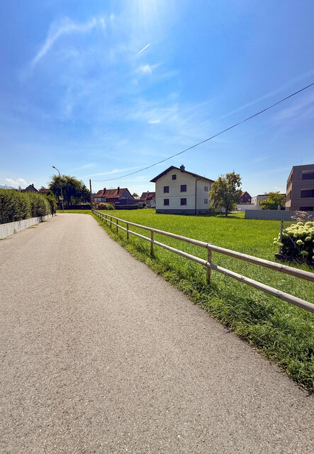 Einmalige Gelegenheit Grundstück in Röthis