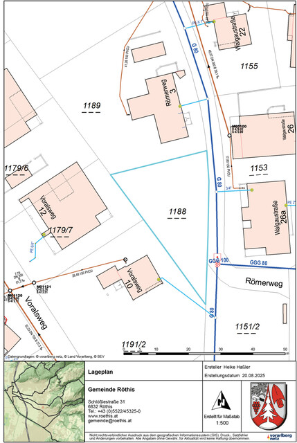 Einmalige Gelegenheit Grundstück in Röthis