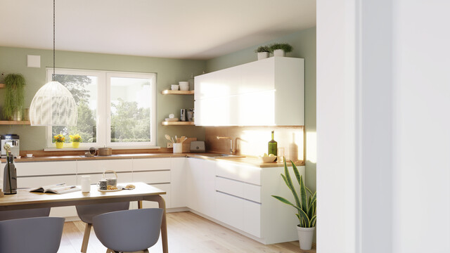 Neue Doppelhaus-Hälfte in Ziegelbauweise inkl. Grundstück€ 643.000,00 plus WBF!