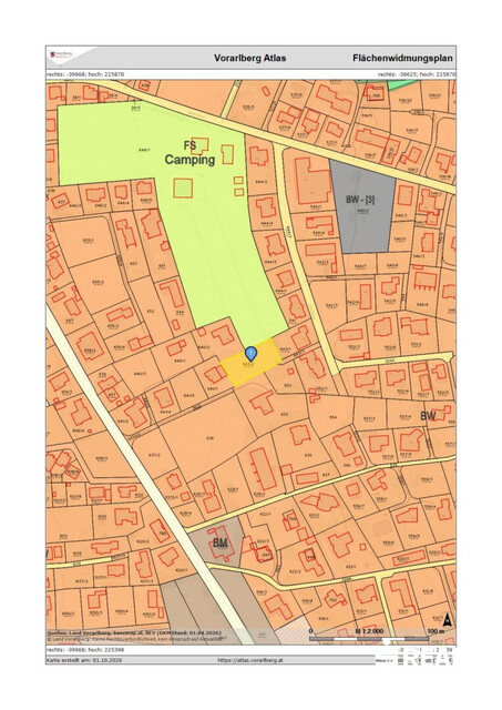 Viel Platz für Ihre Wohnträume: 1.010 m² Grundstück in Nüziders