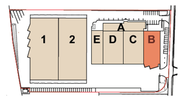 Mäder - Lager- und Produktionsflächen im EG mit ca. 878 m² 