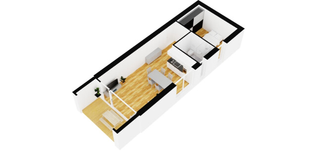 Schöne 2-Zimmerwohnung mit Loggia