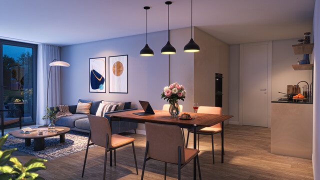 Kompakt & komfortabel:
2-Zimmer-Wohnung im Unterfeld