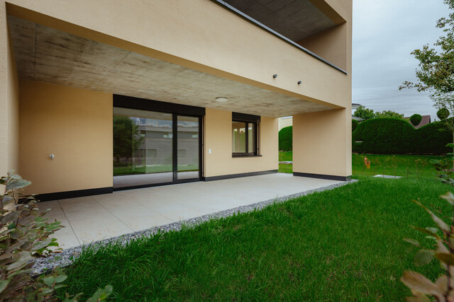 4-Zimmer Gartenwohnung in sanfter Hanglage