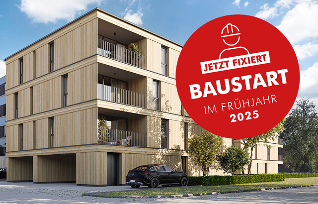 Baustart Frühjahr 2025 fixiert: 3-Zimmer Dachgeschosswohnung mit hoher Wohnbauförderung (Top B04)