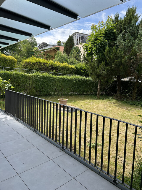 Ruhige und sonnige 3-Zimmer-Gartenwohnung im Herzen von Bregenz inkl. Garage