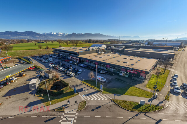 Ideale Handelsfläche für Selbstabholer - Grafencenter Hard