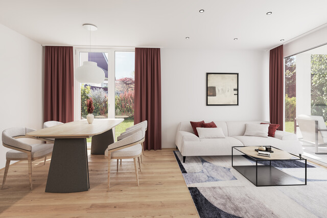 3-Zimmer Neubau Gartenwohnung mit Terrasse, Garten, Keller in Toplage!