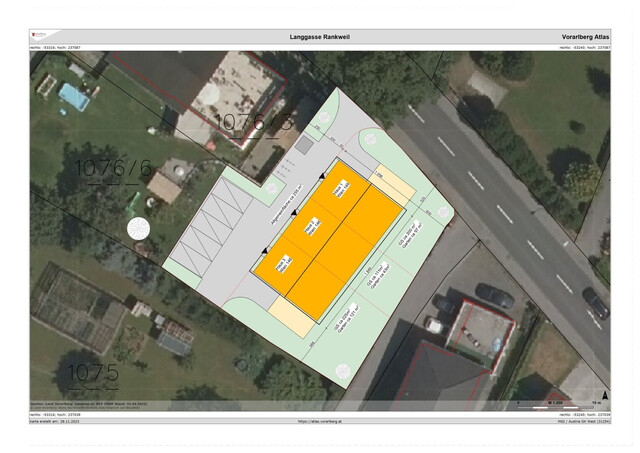 Modernes Eckreihenhaus Rankweil, 5 Zimmer, Garten, Erstbezug, 146m² - HAUS 1