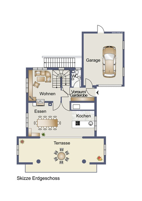 Stilvolles Einfamilienhaus in ruhiger Lage