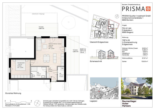 Attraktive 2-Zimmer-Gartenwohnung