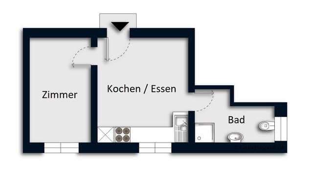 Provisionsfreie Wohnung - Single-Appartment  mitten im Walgau zu mieten