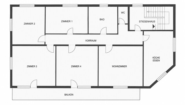 5-Zimmerwohnung mit Charakter