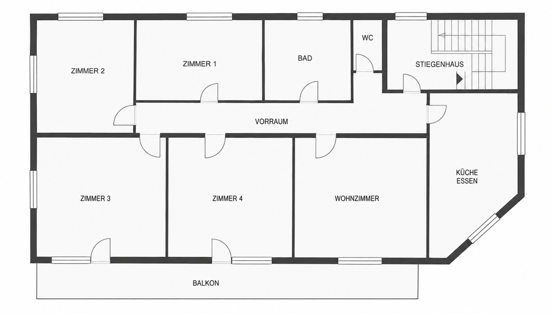 5-Zimmerwohnung mit Charakter