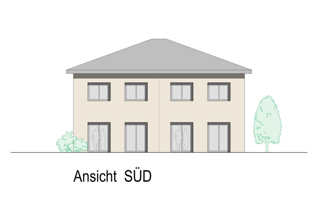 Neue Doppelhaus-Hälfte in Ziegelbauweise inkl. Grundstück € 579.000,00 plus WBF!
