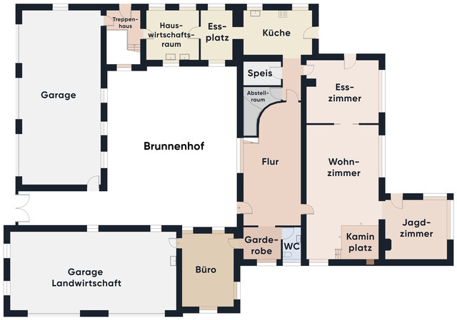 Romantische Villa aus Dornröschenschlaf erwacht