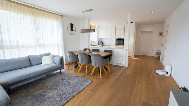 Hörbranz: Moderne 3-Zimmer-Wohnung mit über 125m² Garten!