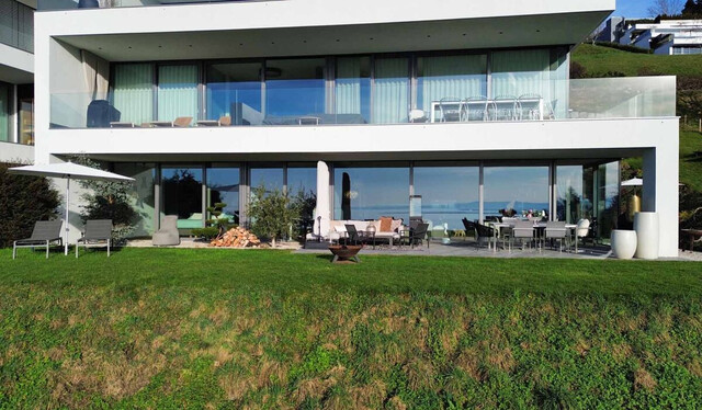 Design trifft Aussicht - Luxuswohnung am Bodensee