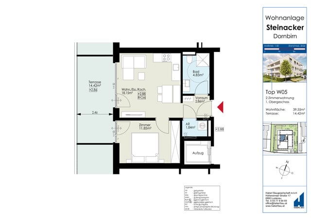 KLEINE STARTERWOHNUNG IN SONNIGER LAGE