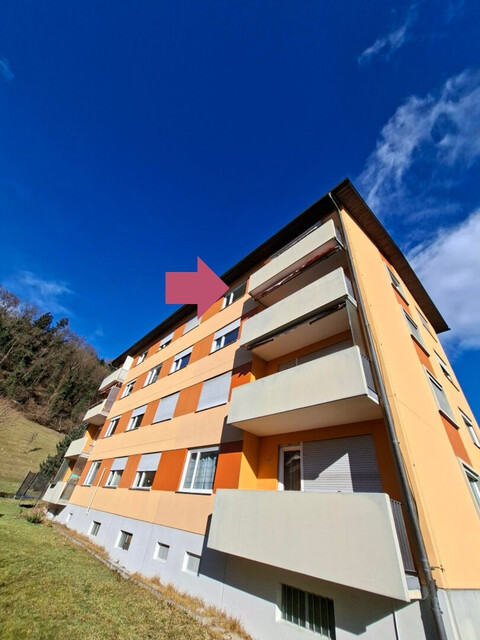 Großzügige 4-Zimmerwohnung in Feldkirch mit Balkon und Garage und herrlichem Ausblick!