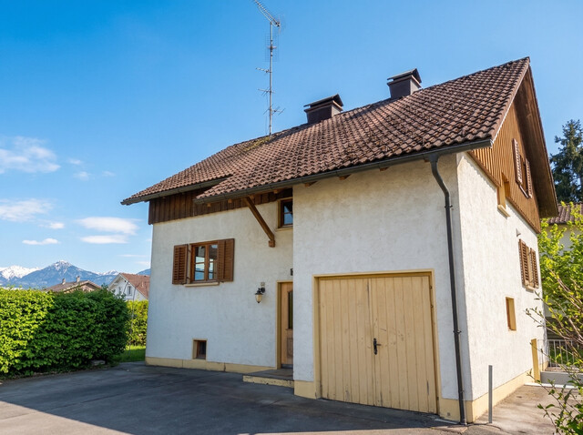Charmantes Einfamilienhaus mit Garten in Bestlage in Lustenau