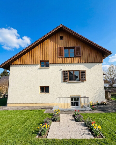 Charmantes Einfamilienhaus mit Garten in Bestlage in Lustenau