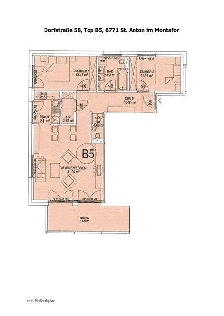 Ihr neues Zuhause in St. Anton im Montafon – Möblierte 3-Zimmerwohnung mit Balkon und zwei Tiefgaragenplätzen zu vermieten!