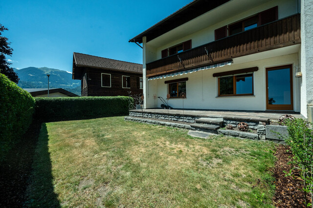 Saniertes Reihenhaus mit Bergblick · Garten · Terrasse – im Ortskern Schruns, 2 Min. zum Kirchplatz