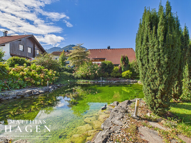 Wohnen mit Weitblick – Einfamilienhaus auf zwei Grundstücken in ruhiger Lage von Frastanz!