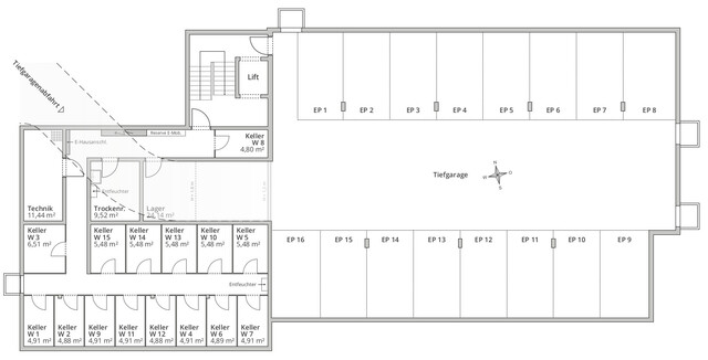 2-Zi-Terrassenwohnung TOP 6 in Rankweil, Vorderlandstraße 2