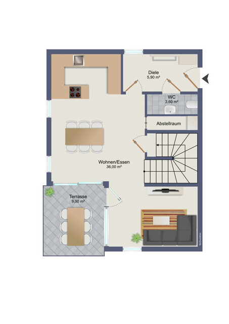 Wohnqualität trifft Top-Lage – Eckreihenhaus mit Garten in Feldkirch!