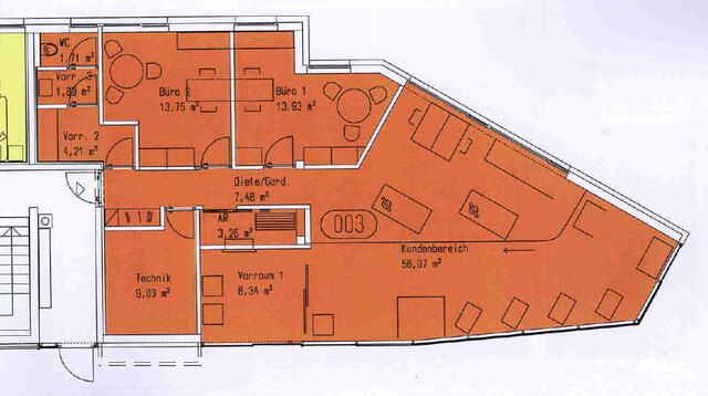 Ihr neuer Standort - Büro-/Verkaufsfläche