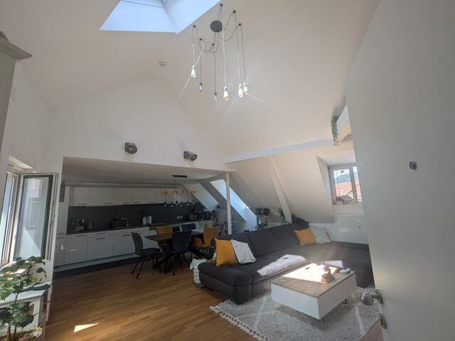 Charmante 2-Zimmer-Dachgeschosswohnung am Rande der Fußgängerzone