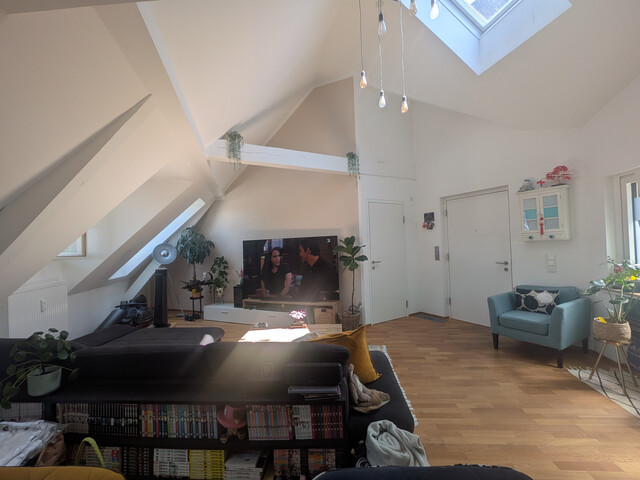 Charmante 2-Zimmer-Dachgeschosswohnung am Rande der Fußgängerzone